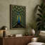 Peacock Resplendent Botanical - Wrapped Canvas-272701530-272701523