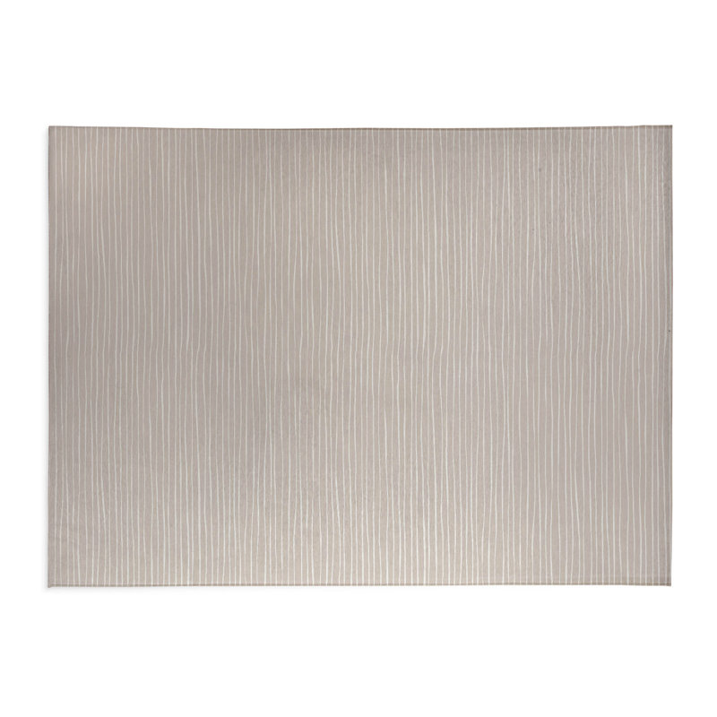 Tapis de bureau léger Ricky, L 3 pi x L 2 pi, Taupe