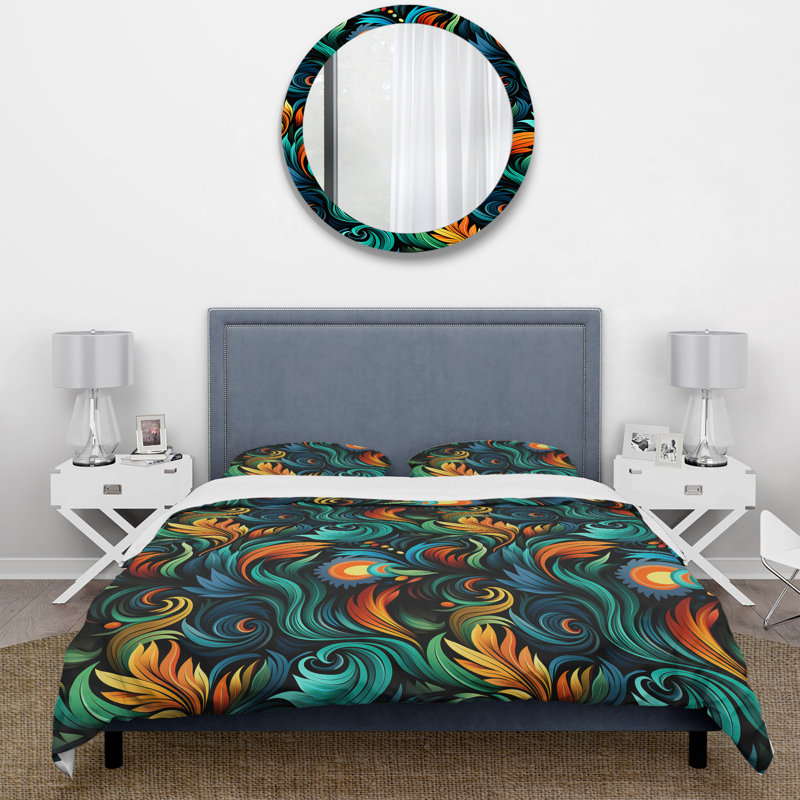 Ensemble de housse de couette Tribal Essence, Housse de couette simple + 1 taie décorative stan