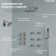 DualJetSpa 12" x 6" Dual Shower Heads, Thermostatic Shower Faucet System with Rough-in Valve and Body Jets