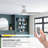 52 inch Malden Ceiling Fan with LED Light Kit and Handheld Remote-114604148-114604147