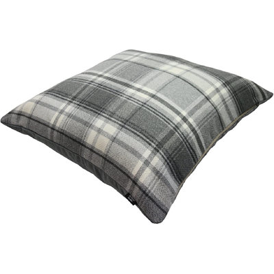 Plaid Square Floor Cushion