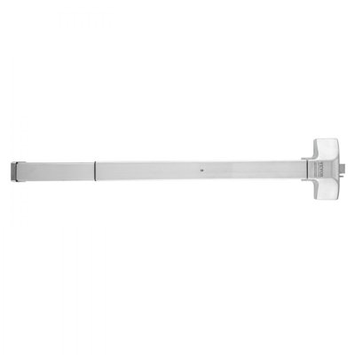 Door Push Bar Panic Exit Device, 31” Stainless Steel Commercial Emergency Exit Door Push Bar with Exterior Lever and 3 Keys, Emergency Exit Door Hardware for 30"-36" Metal Wood Door
