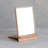 Rubberwood Reflections Desk Mirror