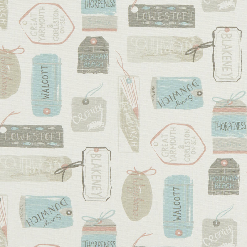 Land and Sea Explorer Fabric, Pastel
