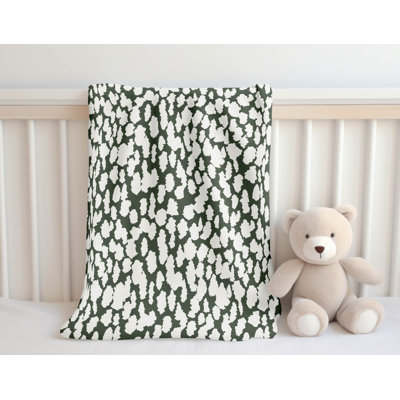 Animal Splat Velveteen Fleece Blanket