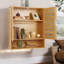 Wooden Bathroom Wall Vanity Cabinet