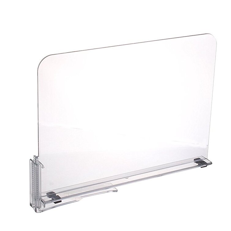 Rebrilliant Micuta Plastic / Acrylic Shelf Divider & Reviews