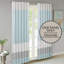 Rideau simple Amherst Aqua Polyoni Pintuck-46650439