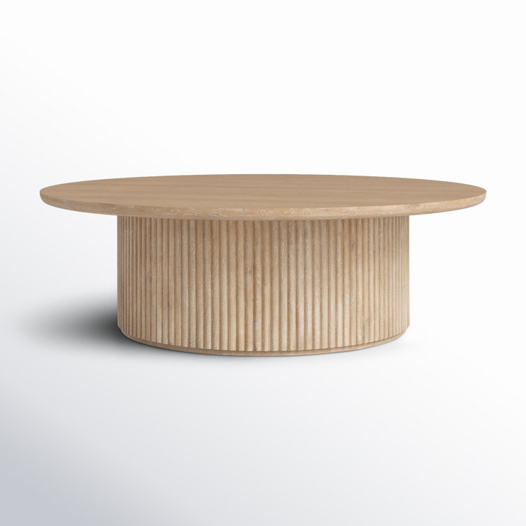 Chessa Solid Wood Single Coffee Table with Storage