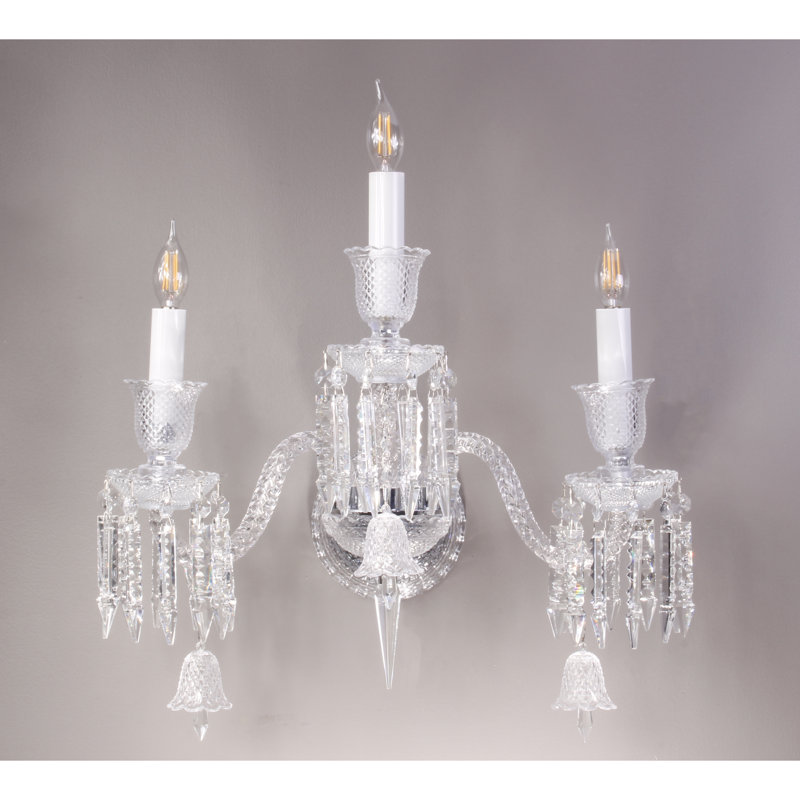Lampe murale bougie 3 lumières Riceboro