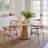 Disque Dining Table Natural