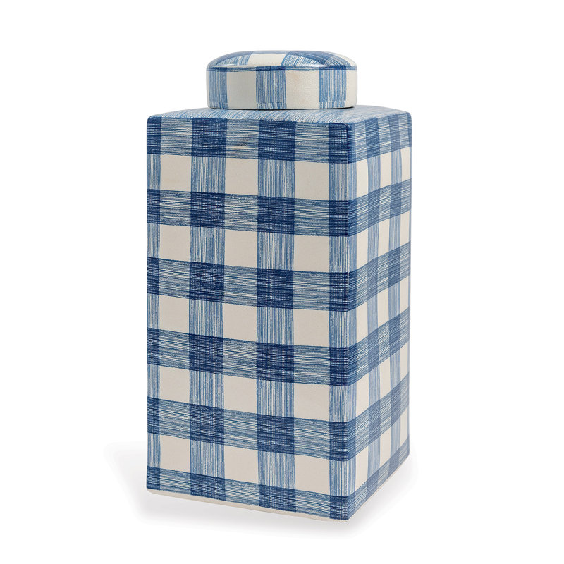 Pot en porcelaine Nantucket, H 16 po x l 8 po x P 8 po