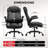 Gaming Chair With Flip-Up Armrest, Video Gaming Chair With Rocking Function, Ergonomic Computer Gaming Chair With High-Density Sponge And Adjustable Height-561962462