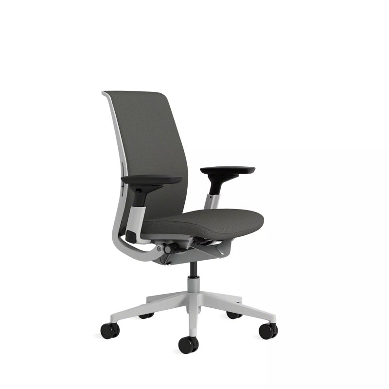 Think® Task Chair, Seagull, Hard Floor Casters, Night Owl