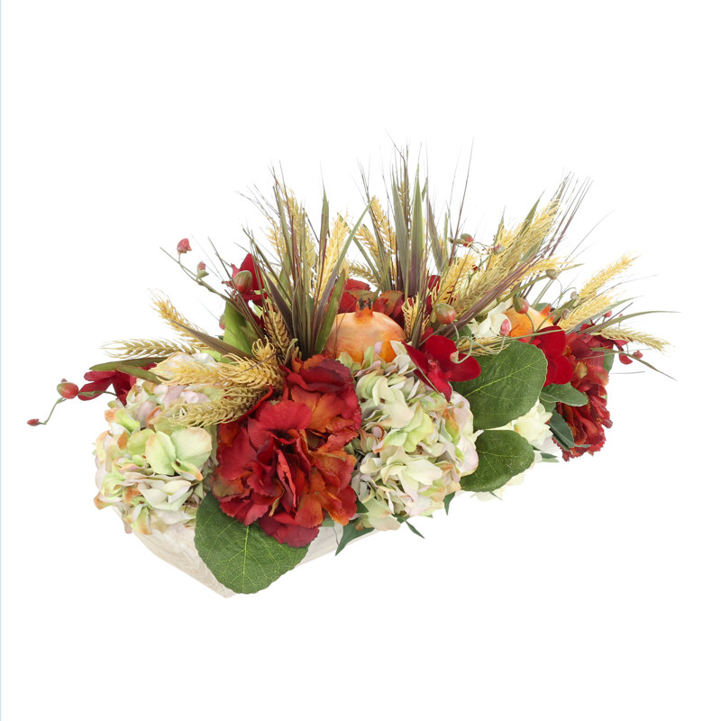 Arrangement floral de blé en pot Himmelmann