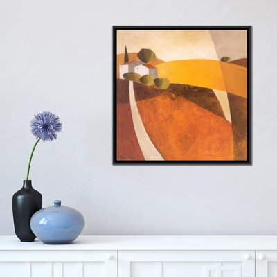 «Country Road I» par Hans Paus - Giclée sur toile tendue avec châssis