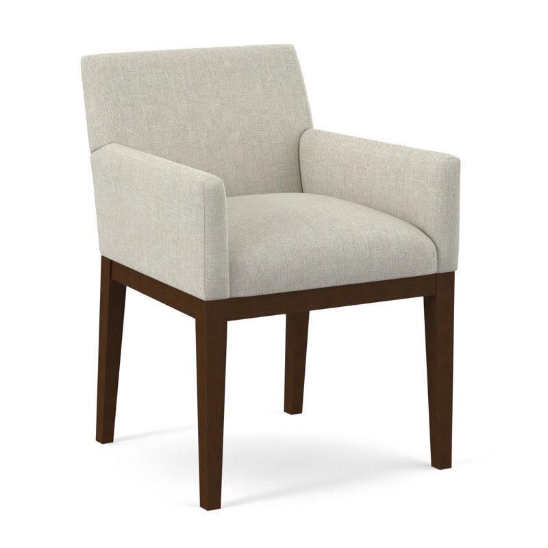 Upholstered Arm Chair, 61493-88, Pecan