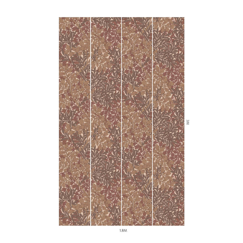 FOLIAGE Magna Wallpaper  - Earth 9'10" - full height wallpaper, Earth