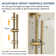 Watqen Bath All-In-One Kit with Rough in-Valve
