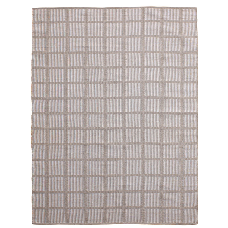 Tapis d'extérieur Quenby ivoire, Rectangulaire 8 pi x 10 pi