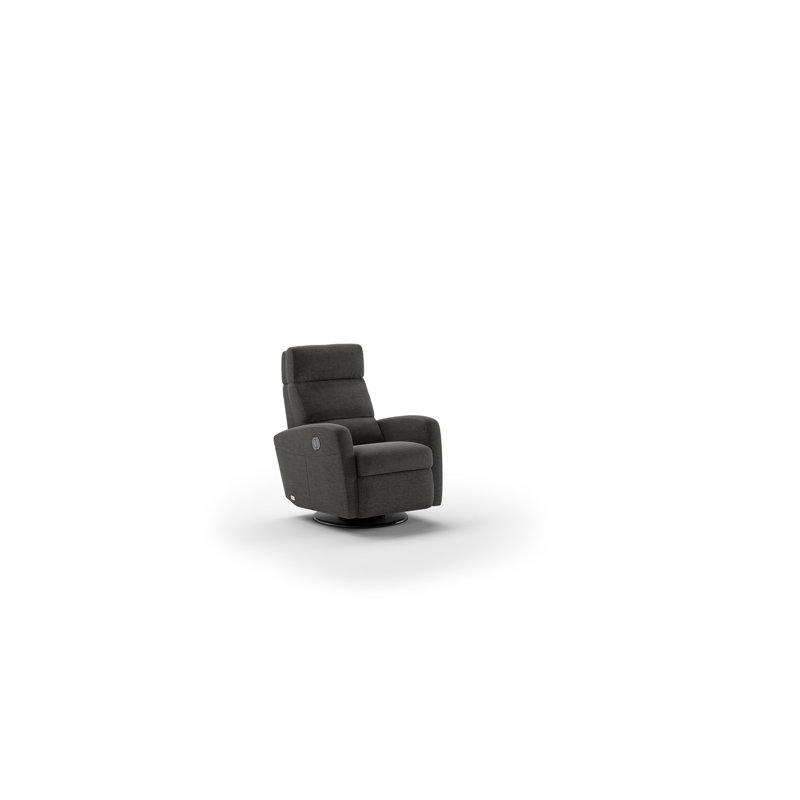Sloped Recliner - Power & Battery, Dark Gray