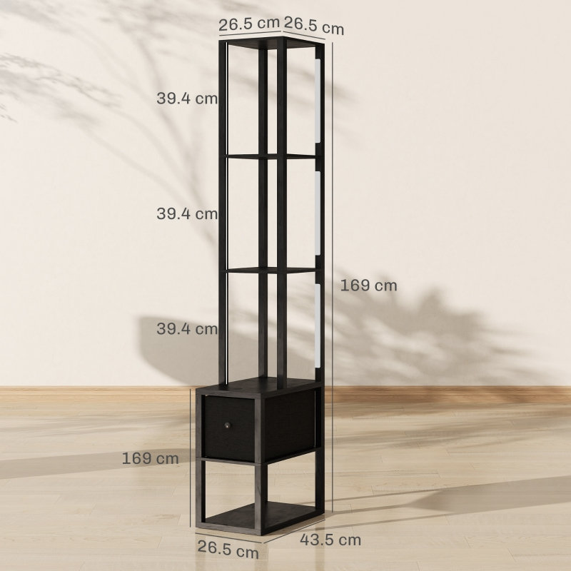 169 H cm Column Floor Lamp