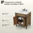 Rivers 30 " W Freestanding Standard Free Standing 1 Single Vanity Bathroom Vanity With Marble Top-2003548899