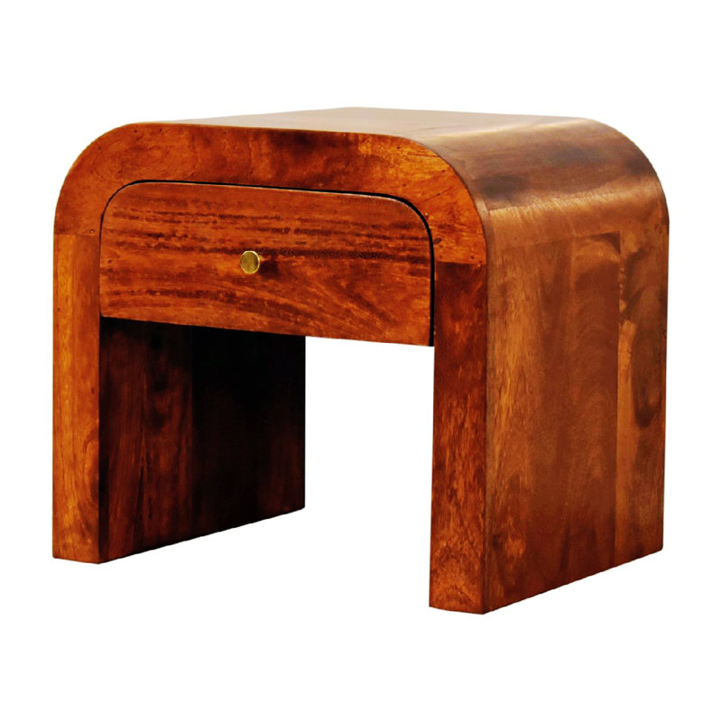 Multi-Function Nightstand with Storage Drawer & Tabletop