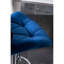 Blue Velvet Diamond pivotant à hauteur réglable (de 2) - Base à disque mi-dossier et repose-pieds avec ajustement-565101438