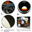 «Minimalist Colorful Spheres and Waves», reproduction sur toile 3 pièces-87547116-87547120