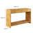 Hudson 2-Drawer Burl Wood Console Table