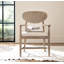 Aventura Arm Chair in Ivory/Marcona