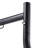 Truck Ladder Rack, 49-73 in Width, Steel, 1pc - Adjustable Extendable Cargo Rack, 800 lbs Static Load Capacity