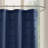 Cotton Jacquard Pom Pom Shower Curtain