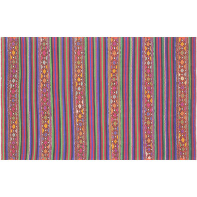 One-of-a-Kind 5'5" X 8'5" 1960s Wool Area Rug in