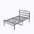 Metal Platform Bed Frame With Headboard