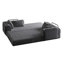 Canapé-lit convertible avec coussin cylindrique, canapé-lit pliant en chenille avec, canapé-lit pliant avec poche latérale, canapé-lit de salon pour salon-118484073