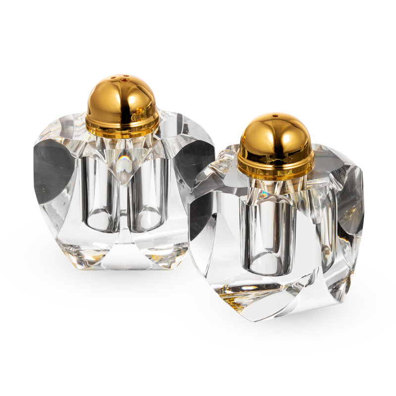 Ensemble salière et poivrière Stockholm Gold