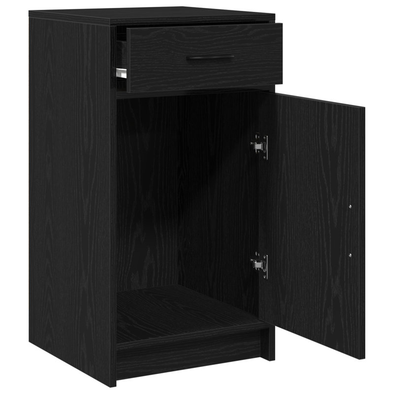 40cm Sideboard, Black Oak