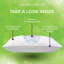 Linens Limited Soft Pillow, Made in the UK, Allergy Fresh, Soft and Firm with Orthopedic Support, Anti Allergy Hollowfibre, Machine Washable - Pack of 2