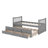 Twin Size Daybed With Drawers And Trundle-1099907499