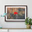 Red Poppy Flower - Framed Print-56758863-56758864