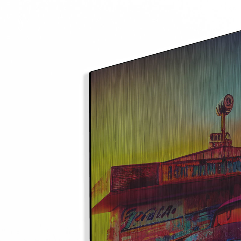 «Route 66 9» par Ray Heere, H 24 po x l 24 po