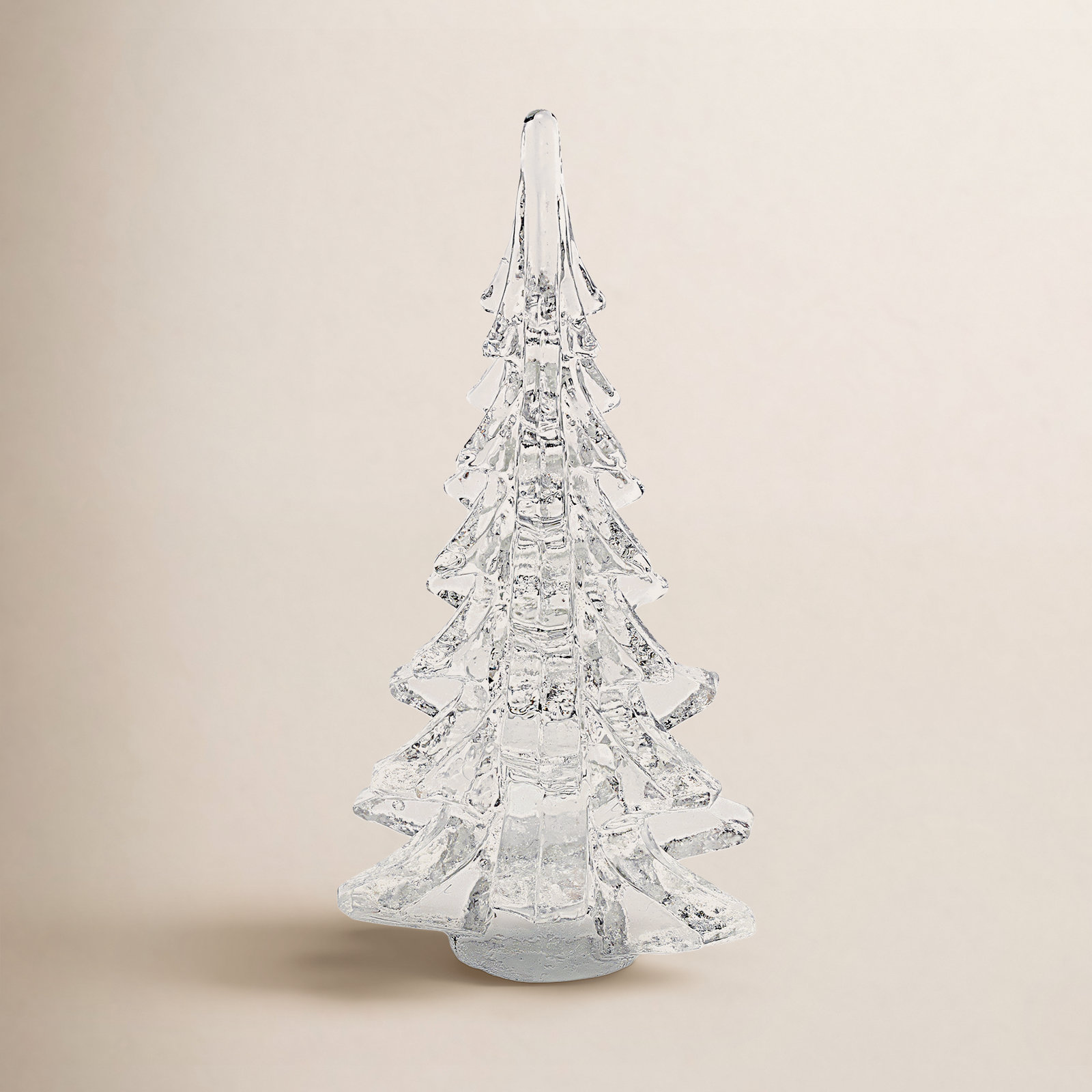 Handblown Art Glass Tabletop Tree, 12" H