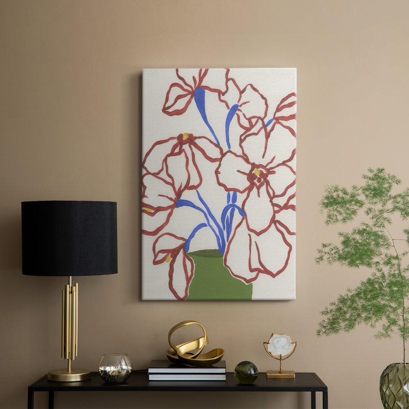 Petal Perimeter I - Gallery Cavas, H 18 po x l 12 po