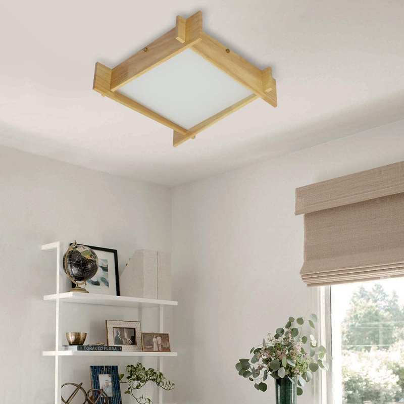 Ivy Bronx 1-Light 40cm Flush Mount