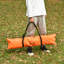 HOMCOM Steel Football Net with Carrying Case-62221409