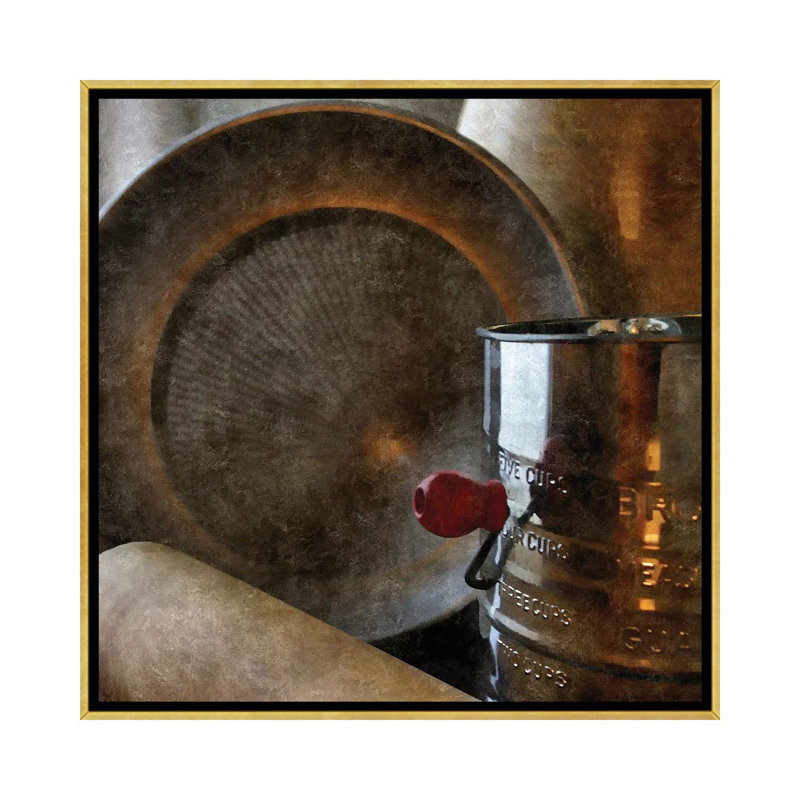 " Rustic Kitchen II " by Denise Romita, Wrapped Canvas, 12" H x 12" W x 0.75" D