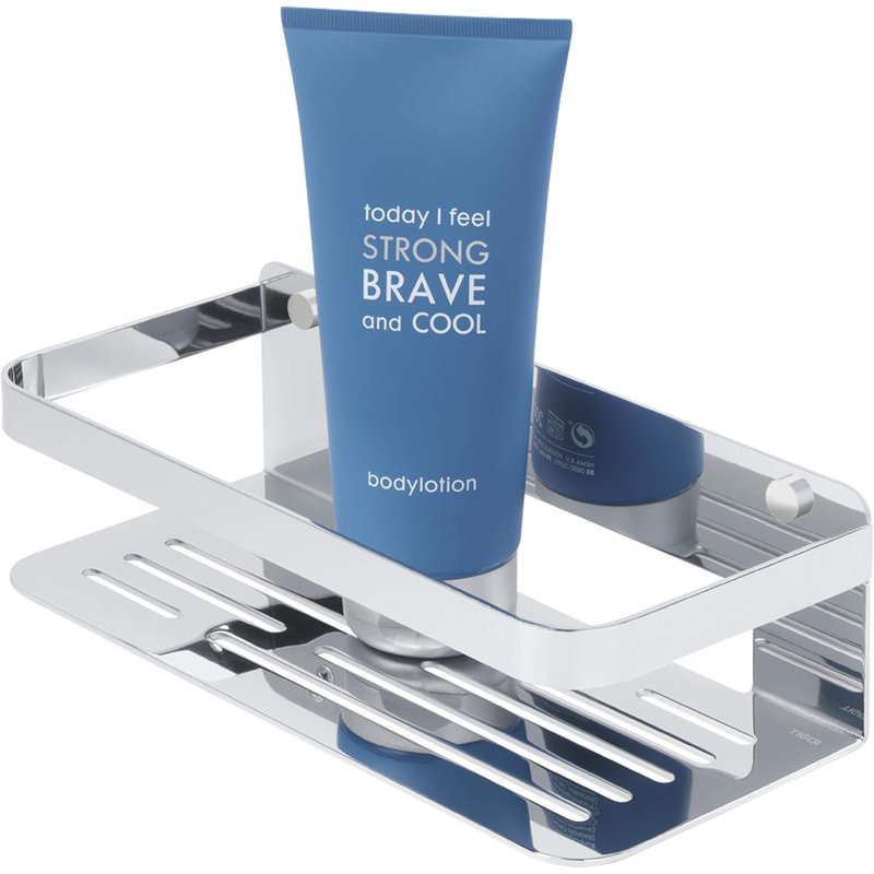 Wall Mounted Required Shower Caddy, Chrome